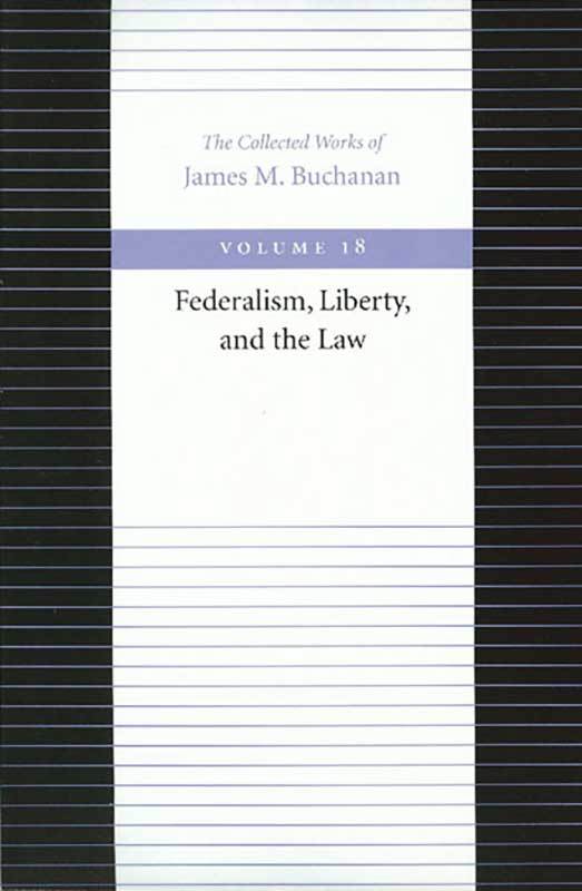 BuchananV18Federalism 9780865972483 800h 72