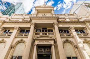 Building of the National Bank of Argentina in Buenos Aires