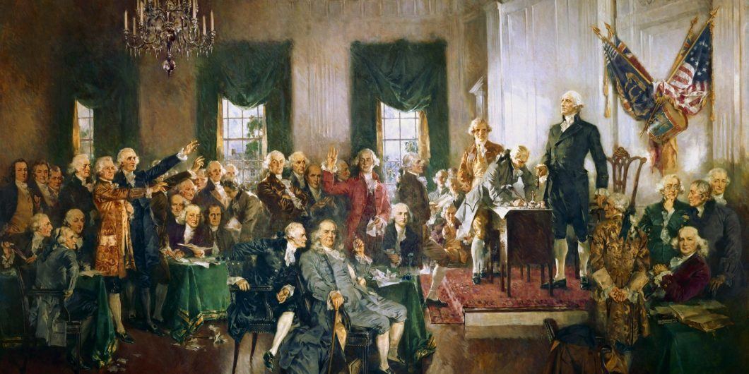 Scene at the Signing of the Constitution of the United States scaled e1632940154966 1060x530.jpg