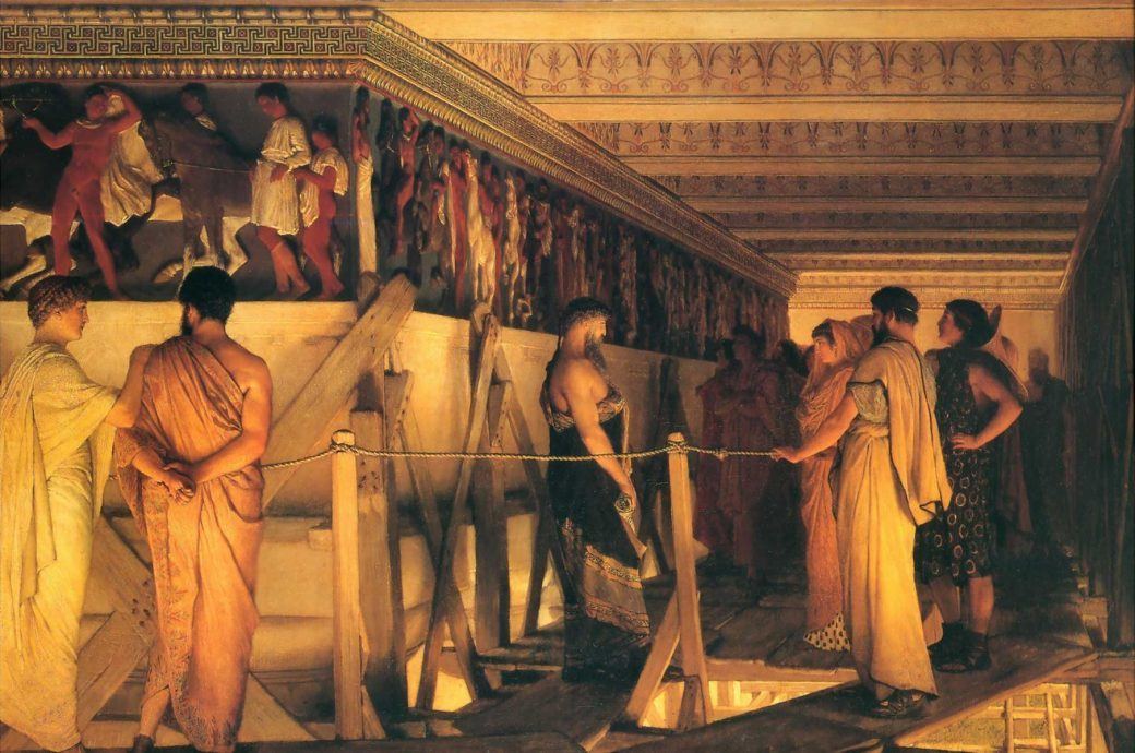 phidias showing the frieze of the parthenon to his friends 1868.jpgHD  1040x690.jpg