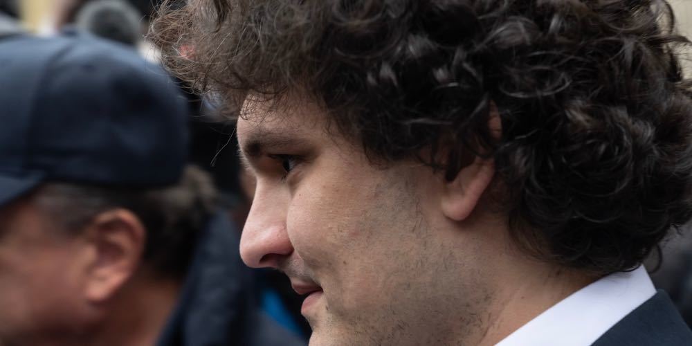 Former CEO of FTX Sam Bankman Fried leaves the Federal Court in New York  on January 3, 2022 after pleading not guilty on charges related to the collapse of his company