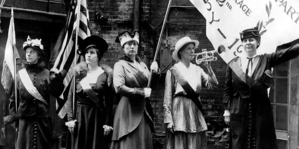 EV1812   Suffragettes in San Francisco, 1915.