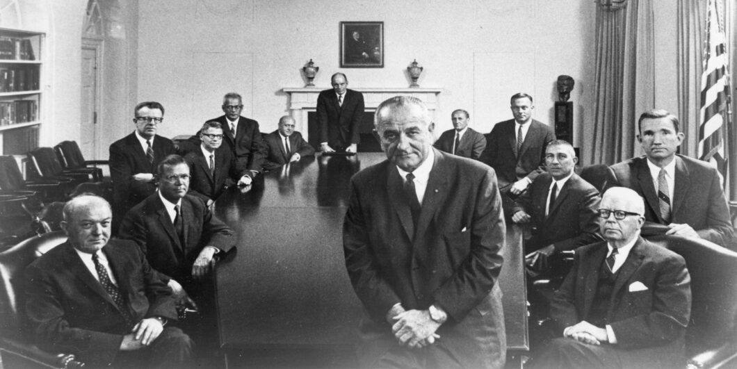 LBJ and this cabinet Alamy E0WMEY 1060x531.jpg
