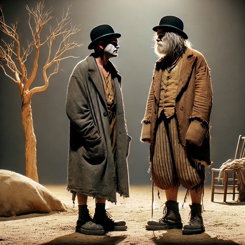 Samuel Becketts Waiting for Godot as seen by DALL E.jpe