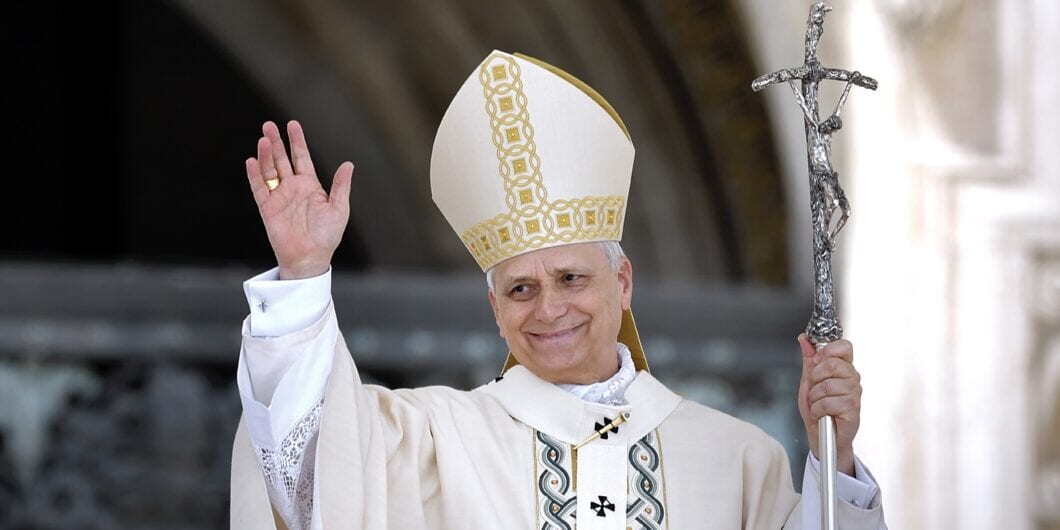VATICAN CITY, VATICAN   MAY 18: Pope Leo XIV leads a Holy mass for the beginning of his pontificate, in St Peter's square in The Vatican on May 18, 2025. Photo by: Stefano Spaziani/picture alliance/dpa/AP Images