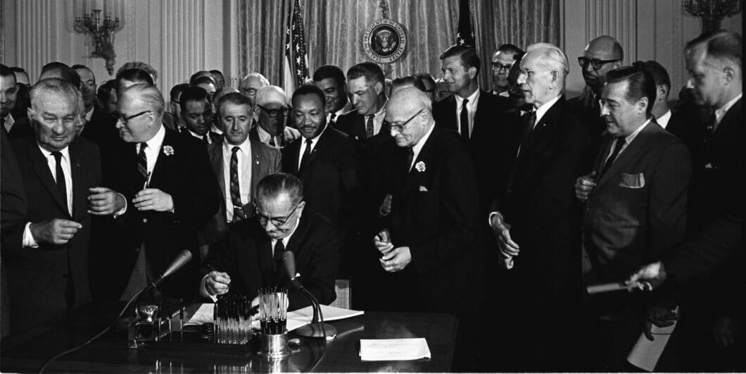 Lyndon Johnson signing Civil Rights Act July 2 1964 1060x531.jpg