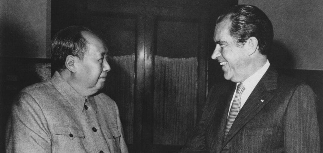President Richard Nixon and Mao Zedong e1759856038679 1060x502.jpg